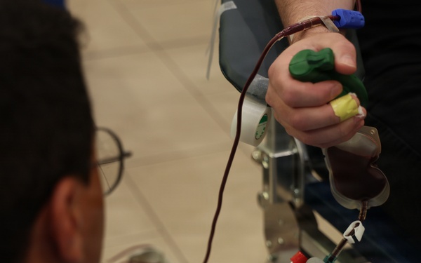 Vicenza military community supports Armed Forces Blood Program blood drive