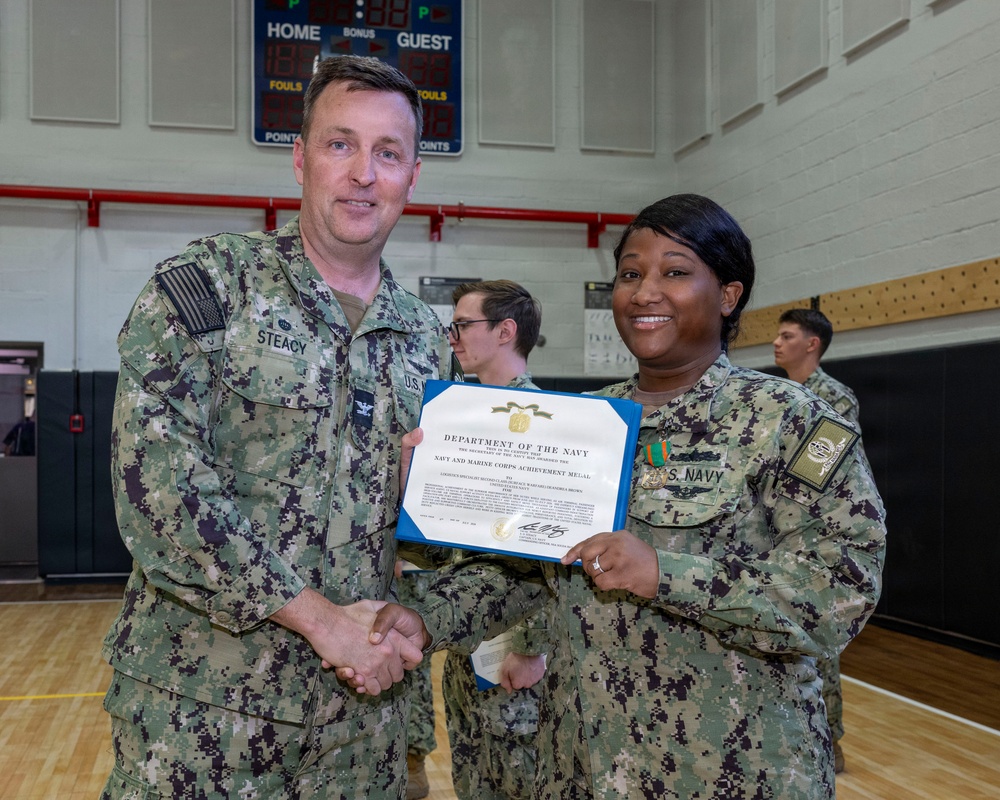 NSA Souda Bay June Awards at Quarters