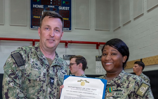 NSA Souda Bay June Awards at Quarters