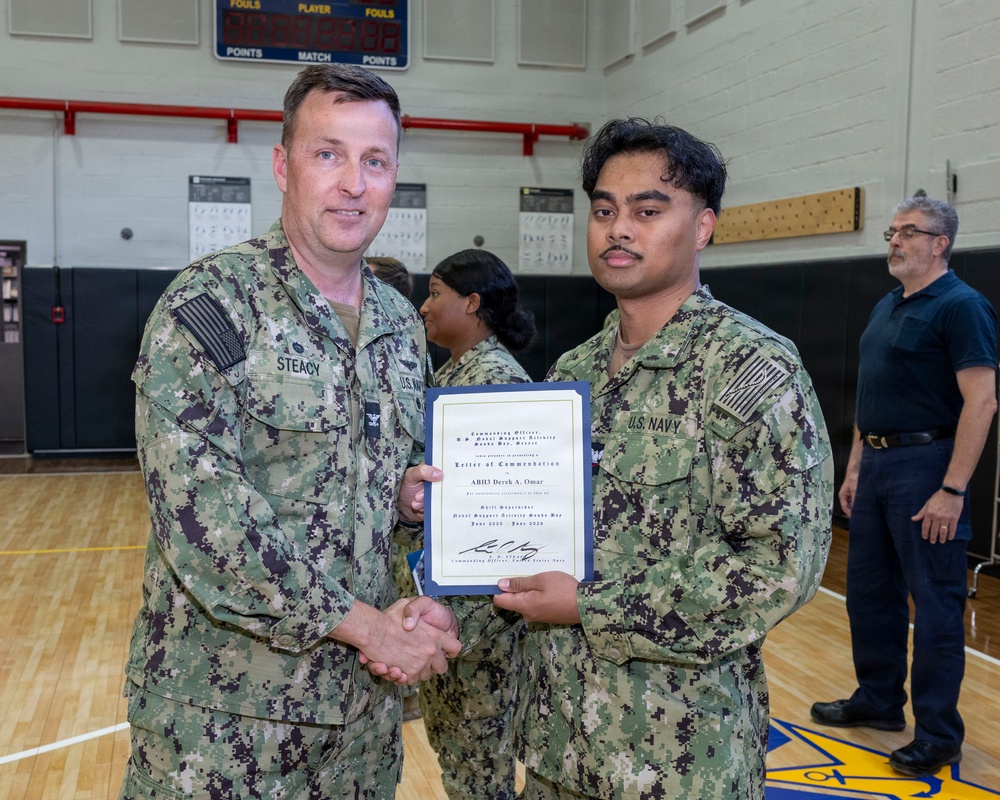 NSA Souda Bay June Awards at Quarters