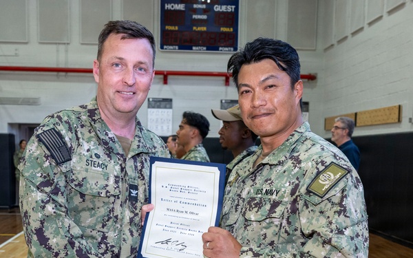 NSA Souda Bay June Awards at Quarters