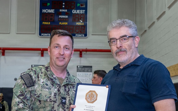 NSA Souda Bay June Awards at Quarters