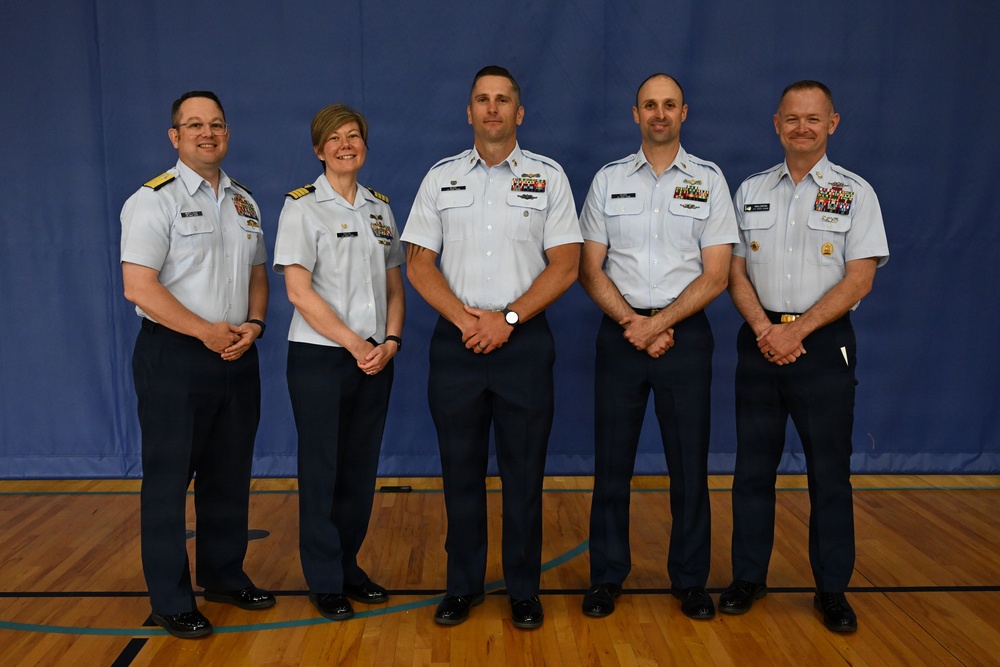 U.S. Coast Guard Station Kenosha holds Change of Command Ceremony