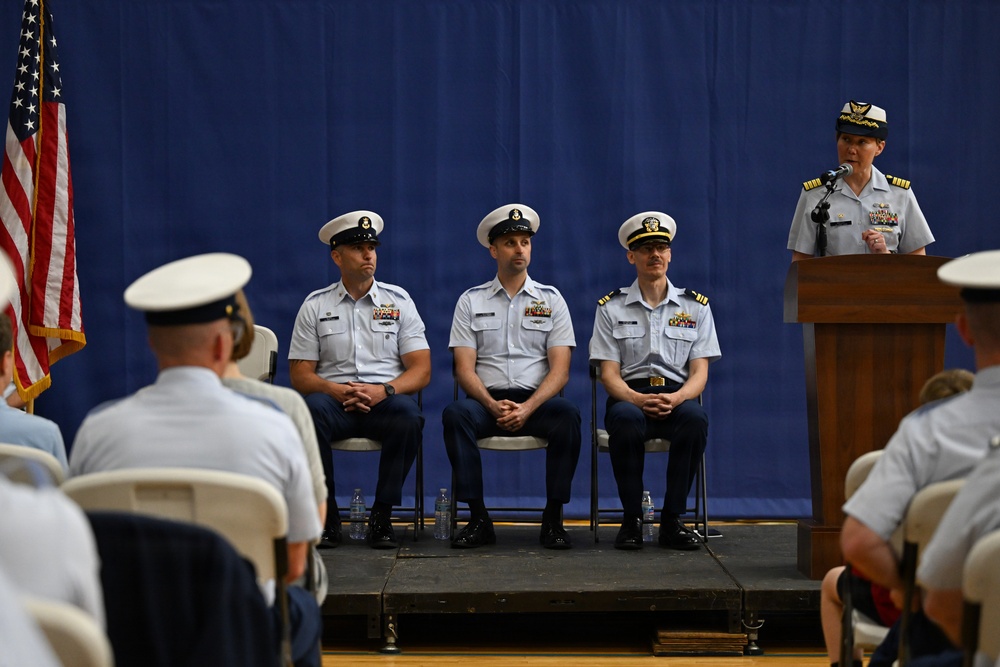 U.S. Coast Guard Station Kenosha holds Change of Command Ceremony