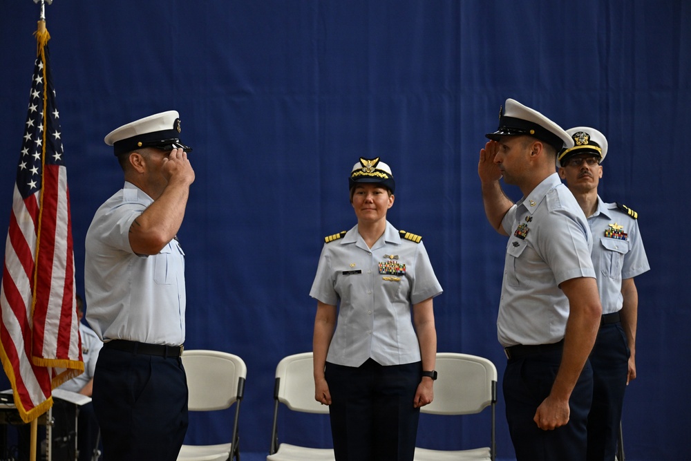U.S. Coast Guard Station Kenosha holds Change of Command Ceremony