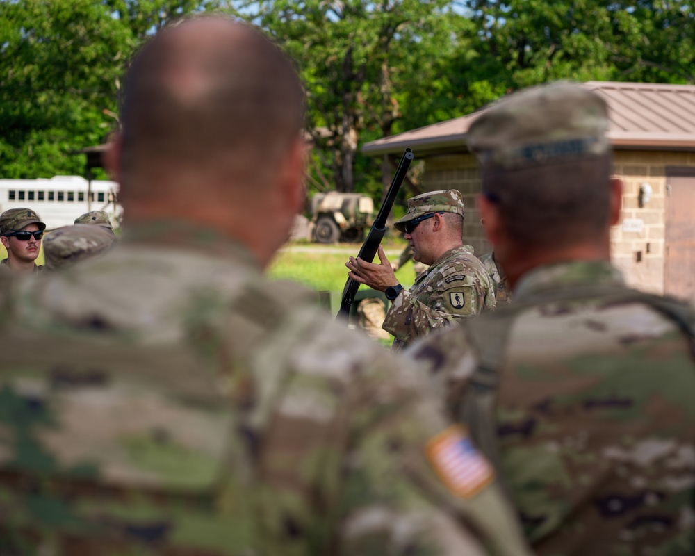 Marksmanship Instructor Teaches Counter-UAS Familiarization