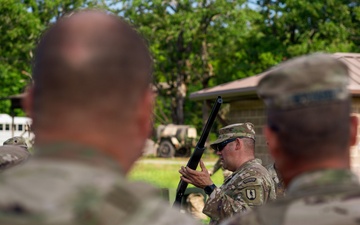 Marksmanship Instructor Teaches Counter-UAS Familiarization