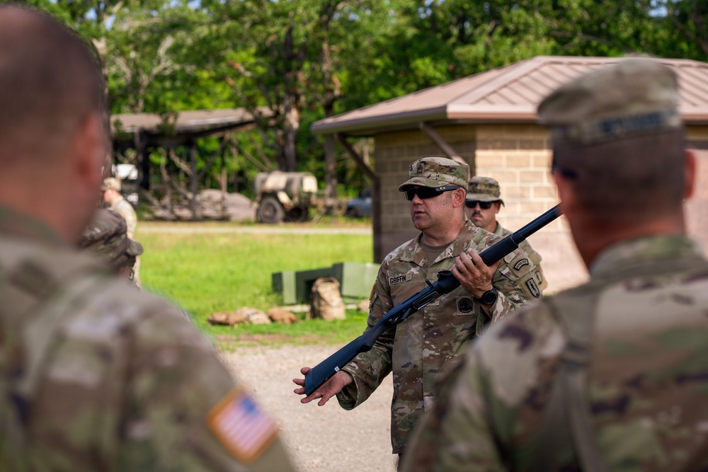 Marksmanship Instructor Teaches Counter-UAS Familiarization