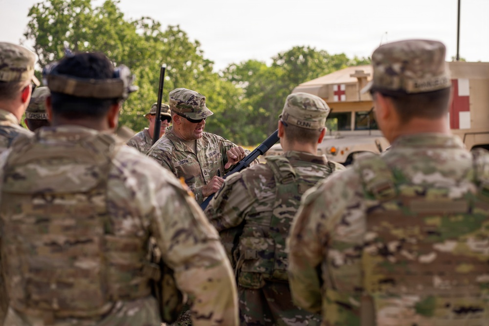 Marksmanship Instructor Teaches Counter-UAS Familiarization
