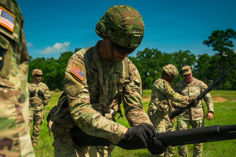 39th IBCT Soldiers Conduct Counter-UAS Familiarization Training