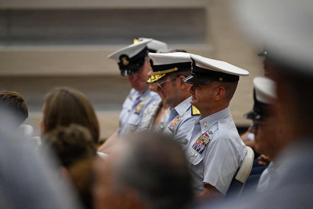 U.S. Coast Guard Station Kenosha holds Change of Command Ceremony