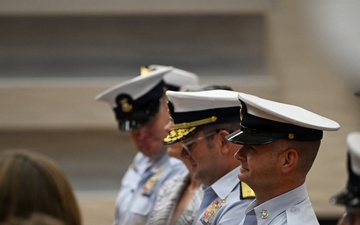 U.S. Coast Guard Station Kenosha holds Change of Command Ceremony