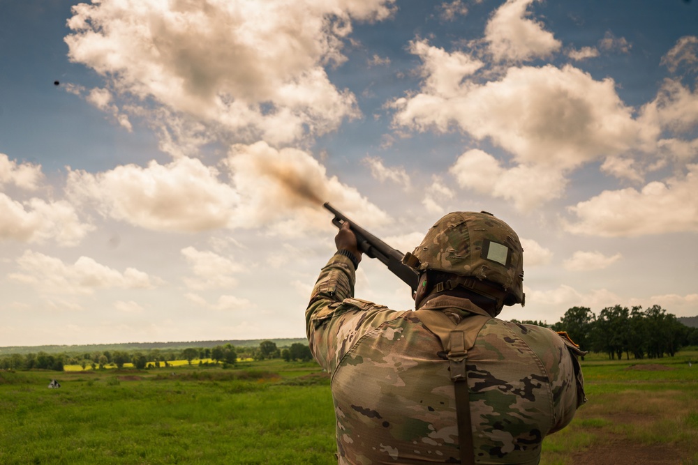 39th IBCT Soldiers Conduct Counter-UAS Familiarization Training