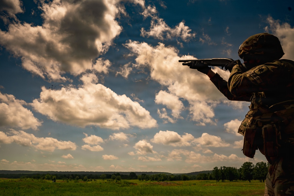 39th IBCT Soldiers Conduct Counter-UAS Familiarization Training
