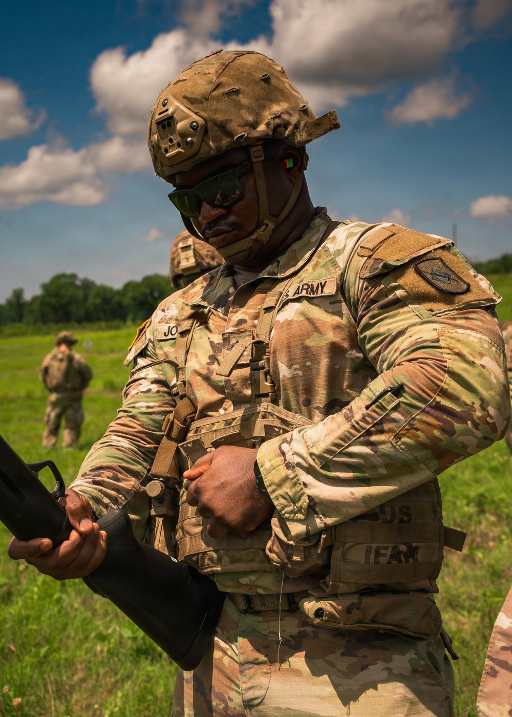 39th IBCT Soldiers Conduct Counter-UAS Familiarization Training