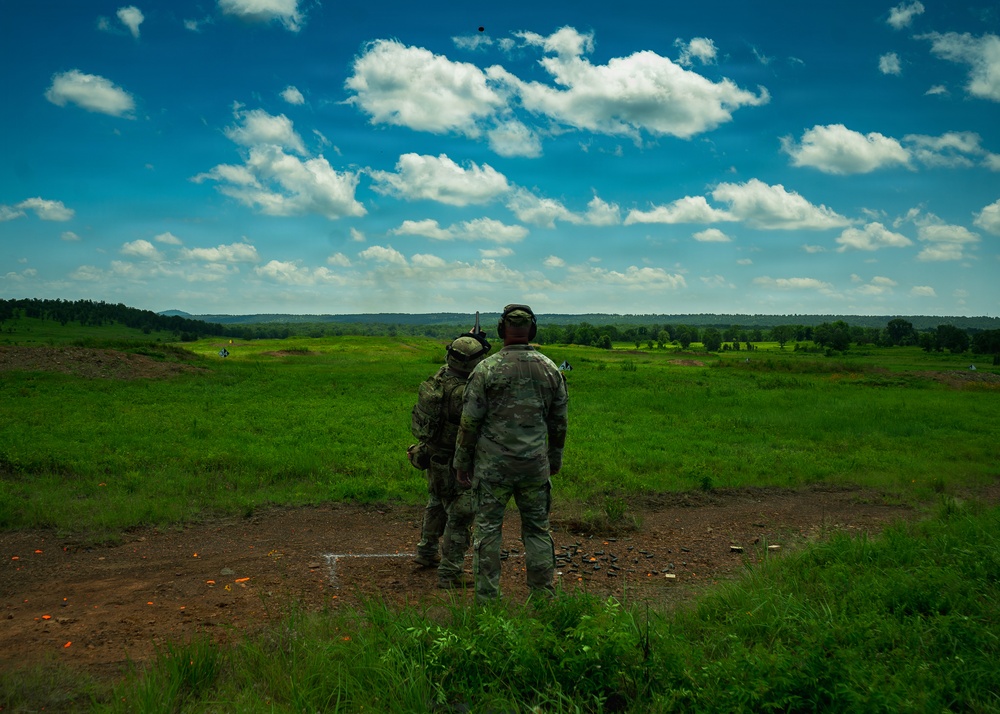 39th IBCT Soldiers Conduct Counter-UAS Familiarization Training