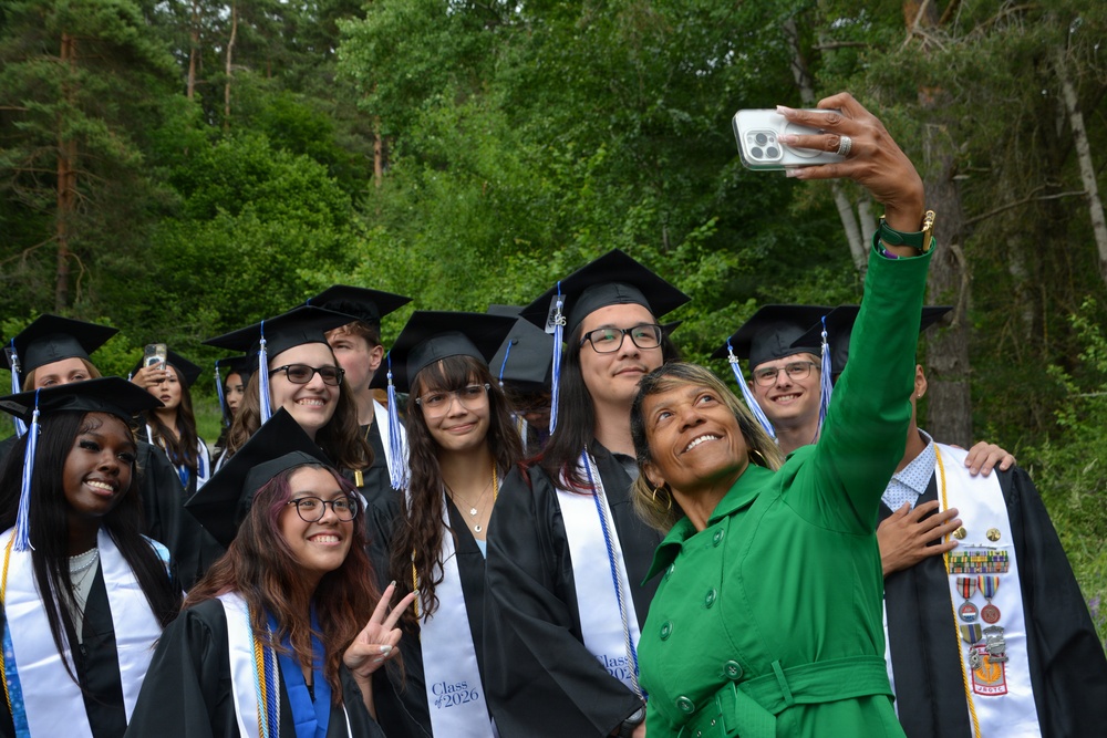 Graduation selfie