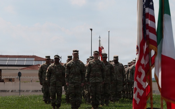 Intelligence and Sustainment Company conducts change of responsibility ceremony
