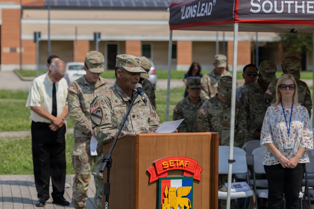 Intelligence and Sustainment Company conducts change of responsibility ceremony