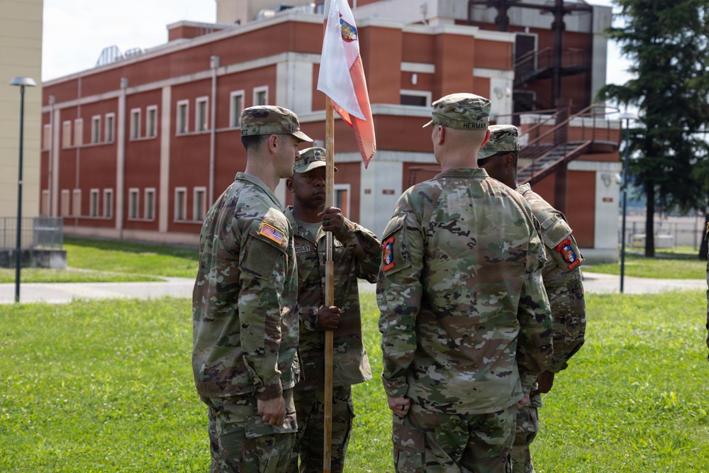 Intelligence and Sustainment Company conducts change of responsibility ceremony