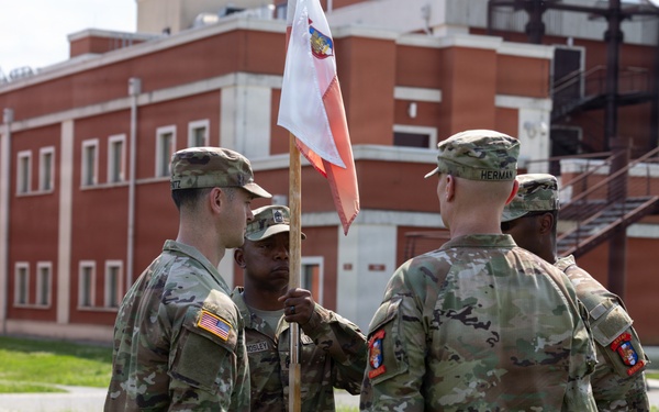 Intelligence and Sustainment Company conducts change of responsibility ceremony