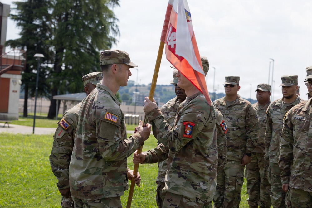 Intelligence and Sustainment Company conducts change of responsibility ceremony