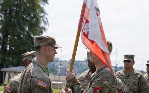 Intelligence and Sustainment Company conducts change of responsibility ceremony