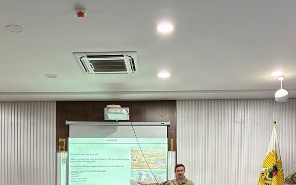 SETAF-AF civil affairs Soldiers conduct subject matter expert exchange with Libyan officers