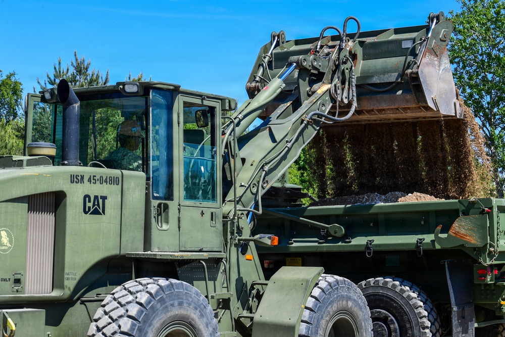 Amphibious Construction Battalion 1 prepares for Boat Ramp Construction during BALTOPS 2026
