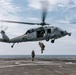 11th MEU Marines, Sailors Conduct Hoist Training Aboard USS Portland