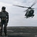 11th MEU Marines, Sailors Conduct Hoist Training Aboard USS Portland