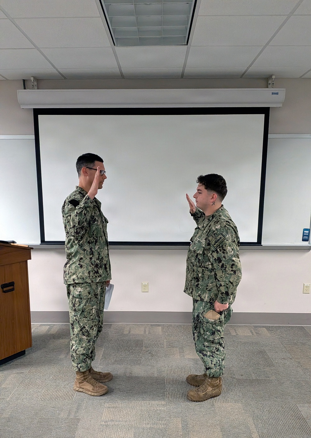 LS3 Jones reenlists