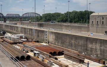 USACE river infrastructure paves the way for ODOT’s Brent Spence Bridge project