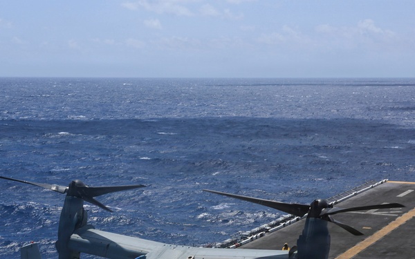USS Iwo Jima Conducts Flight Operations
