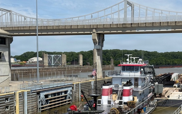 USACE river infrastructure paves the way for ODOT’s Brent Spence Bridge project