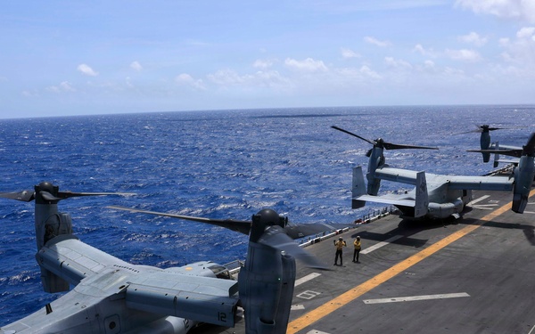 USS Iwo Jima Conducts Flight Operations