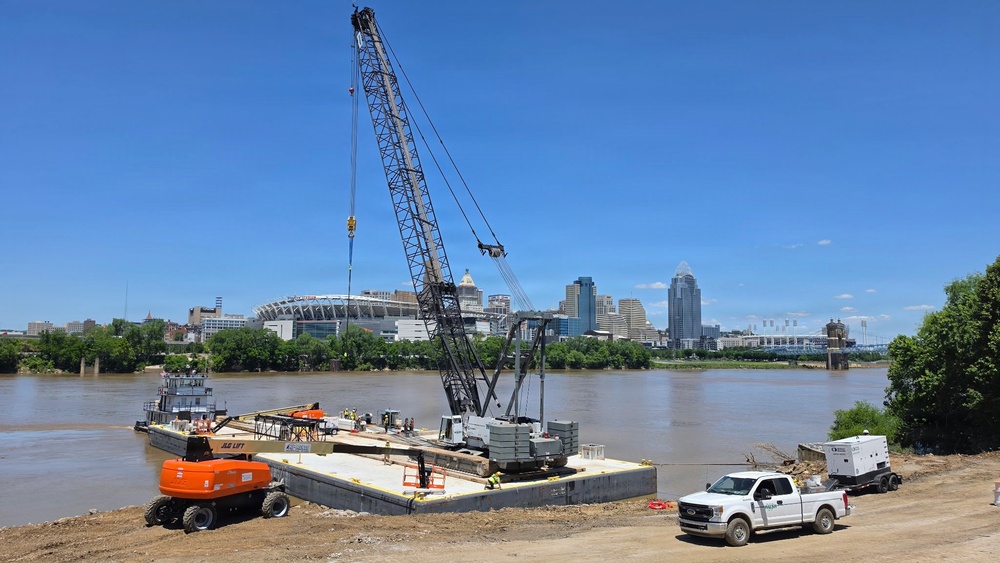 USACE river infrastructure paves the way for ODOT’s Brent Spence Bridge project