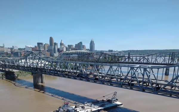 USACE river infrastructure paves the way for ODOT’s Brent Spence Bridge project