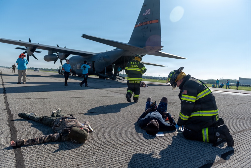Metropolitan Airport Authority of Peoria conducts 2026 Major Accident Response Exercise (MARE) in Peoria, Ill., April 25, 2026