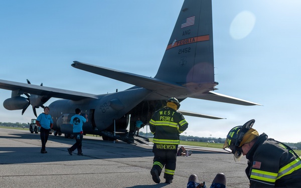 Metropolitan Airport Authority of Peoria conducts 2026 Major Accident Response Exercise (MARE) in Peoria, Ill., April 25, 2026