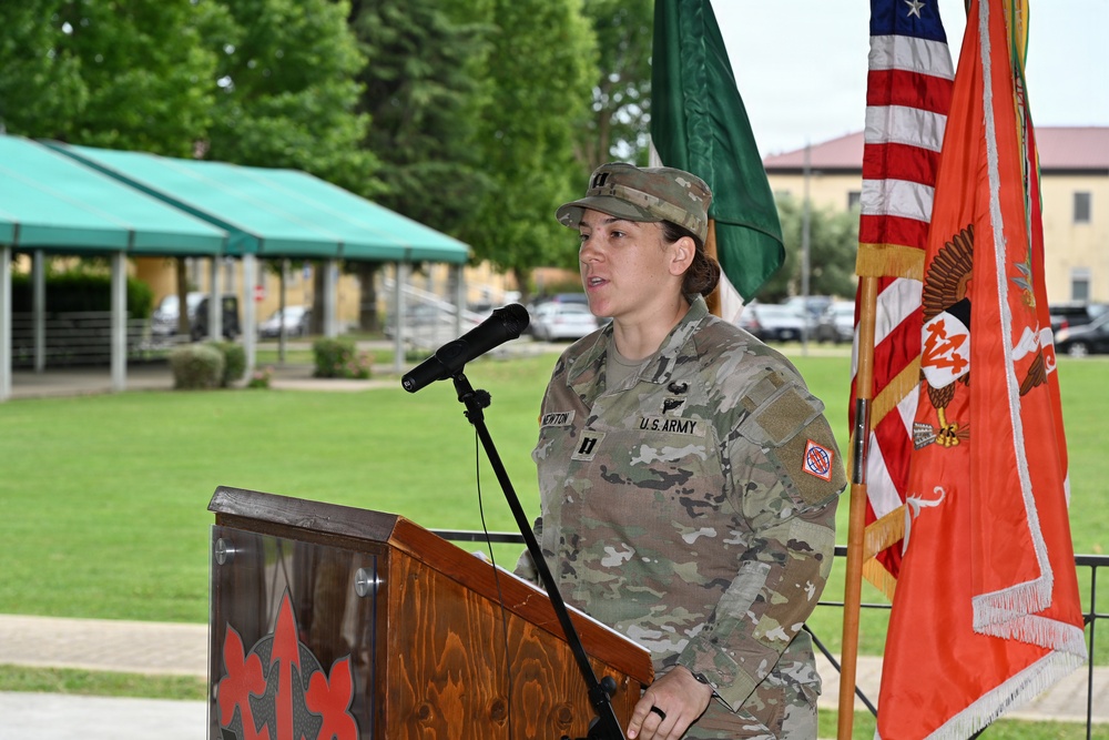 509th Strategic Signal Battalion Conducts Change of Responsibility Ceremony