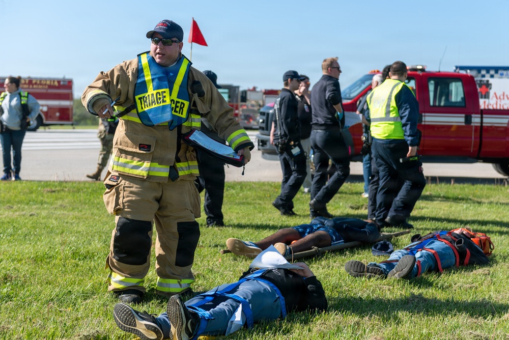 Metropolitan Airport Authority of Peoria conducts 2026 Major Accident Response Exercise (MARE) in Peoria, Ill., April 25, 2026