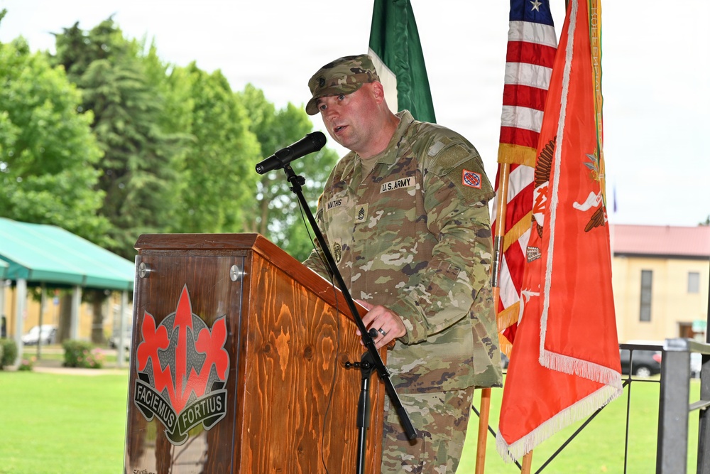 509th Strategic Signal Battalion Conducts Change of Responsibility Ceremony