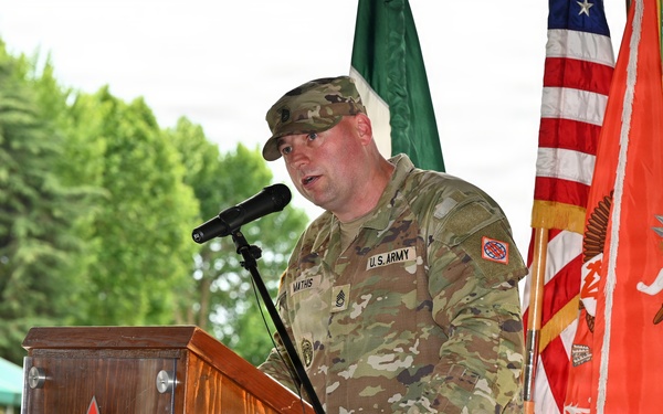 509th Strategic Signal Battalion Conducts Change of Responsibility Ceremony