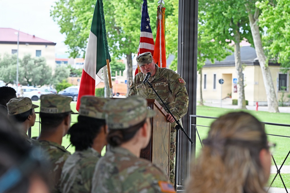 509th Strategic Signal Battalion Conducts Change of Responsibility Ceremony