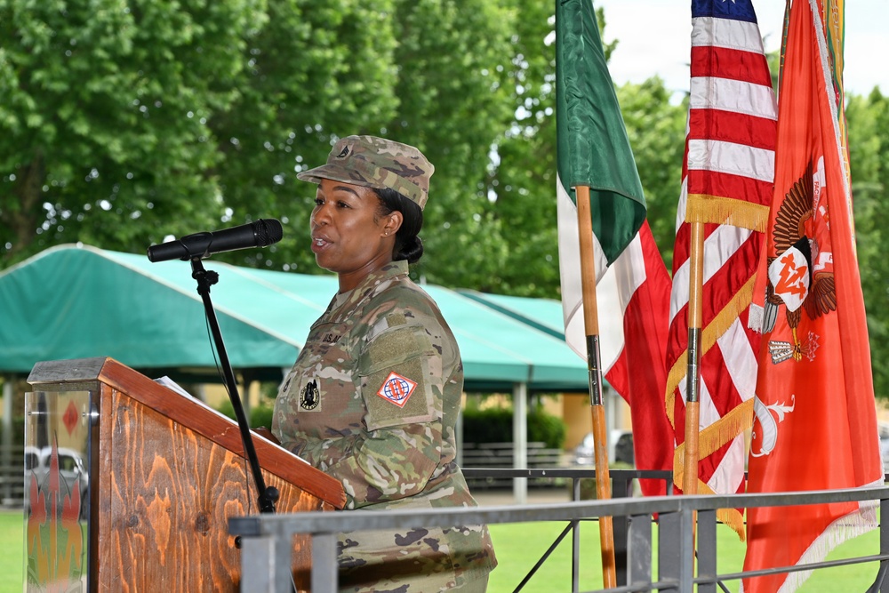 509th Strategic Signal Battalion Conducts Change of Responsibility Ceremony