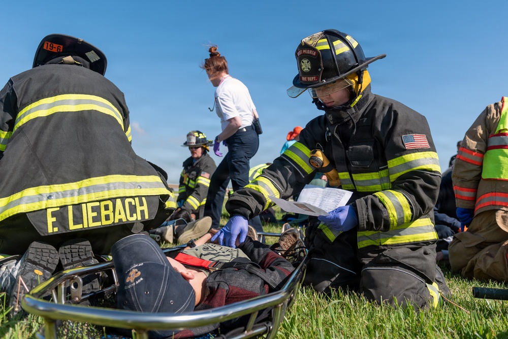 Metropolitan Airport Authority of Peoria conducts 2026 Major Accident Response Exercise (MARE) in Peoria, Ill., April 25, 2026