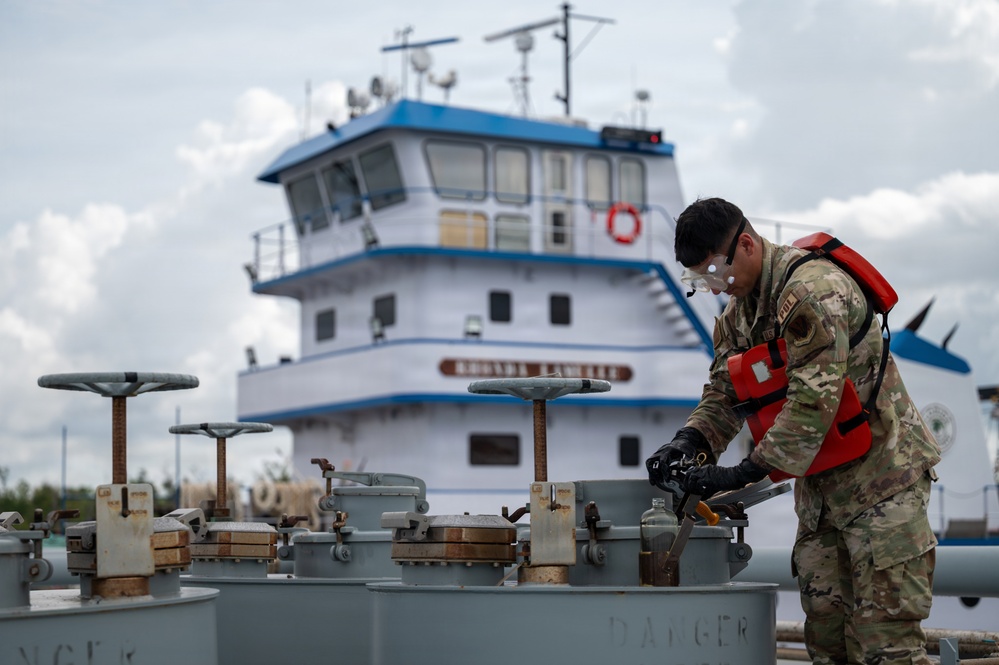 325th LRS safeguards mission through fuel testing