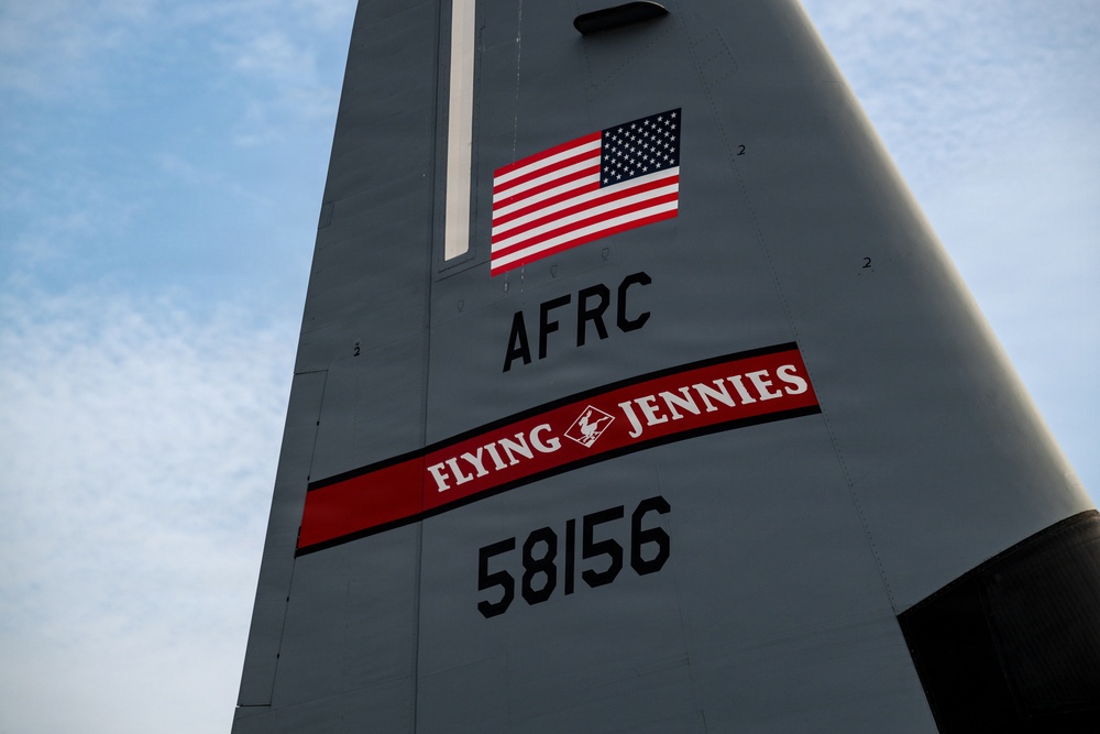 Carrying the torch: “Flying Jennies” Assume Airlift Mission in Africa
