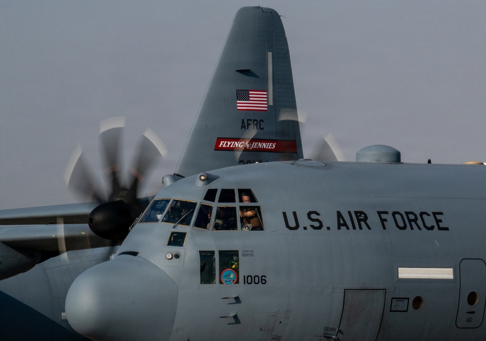 Carrying the torch: “Flying Jennies” Assume Airlift Mission in Africa
